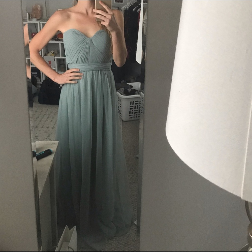 Versatile, floor length bridesmaid dress - Picture 2 of 3